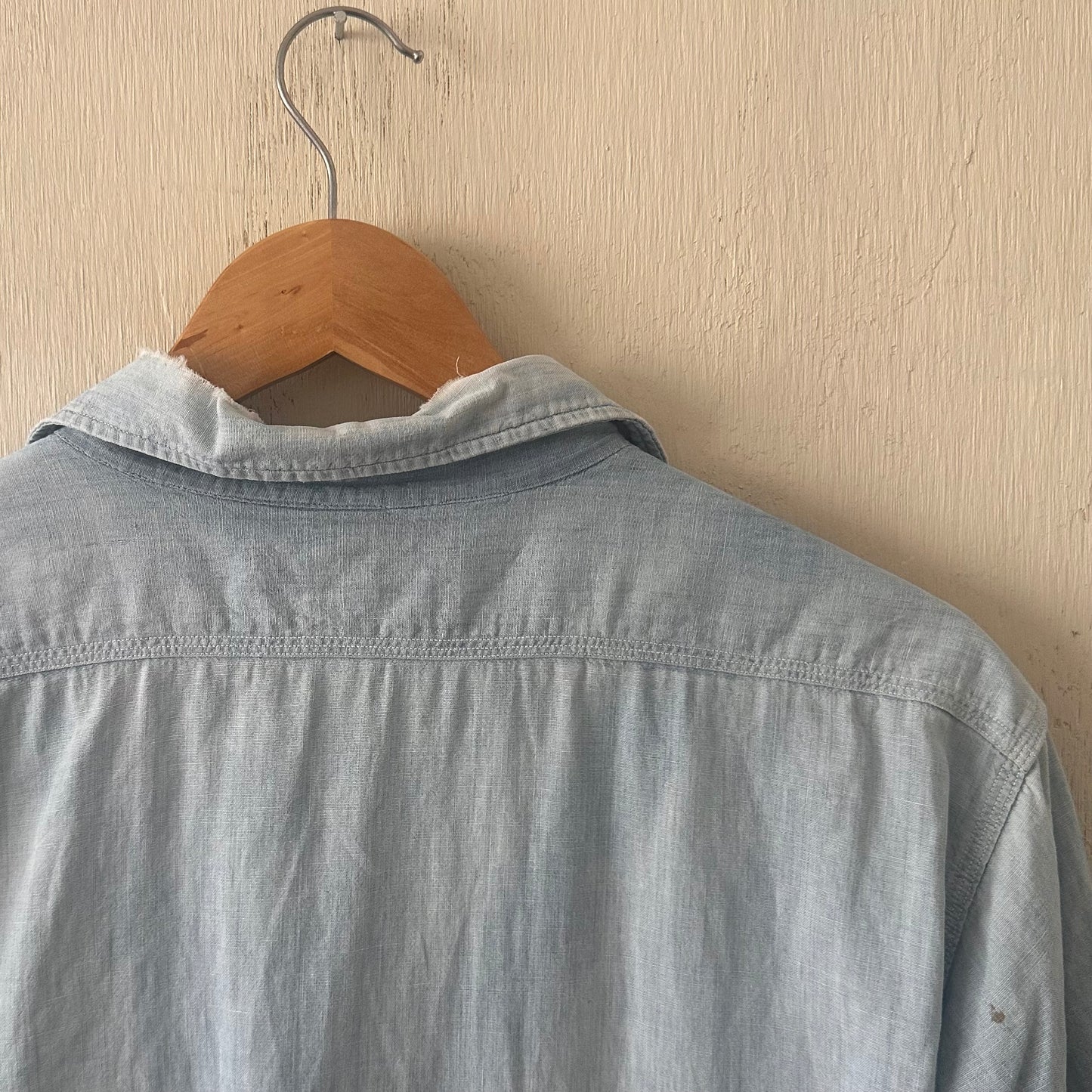 1950’s thrashed Penney’s Oxhide chambray
