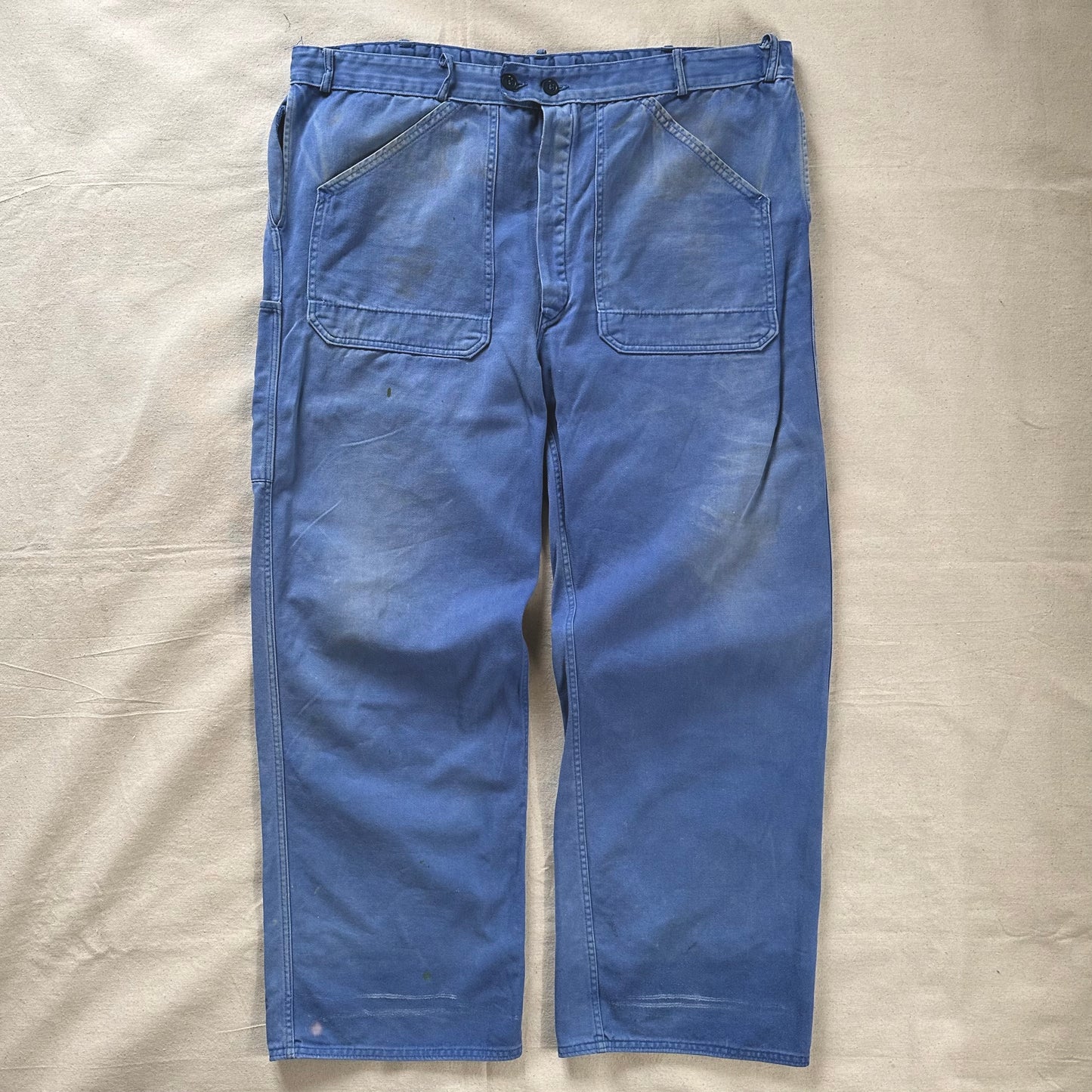 1960’s faded French moleskin work pants