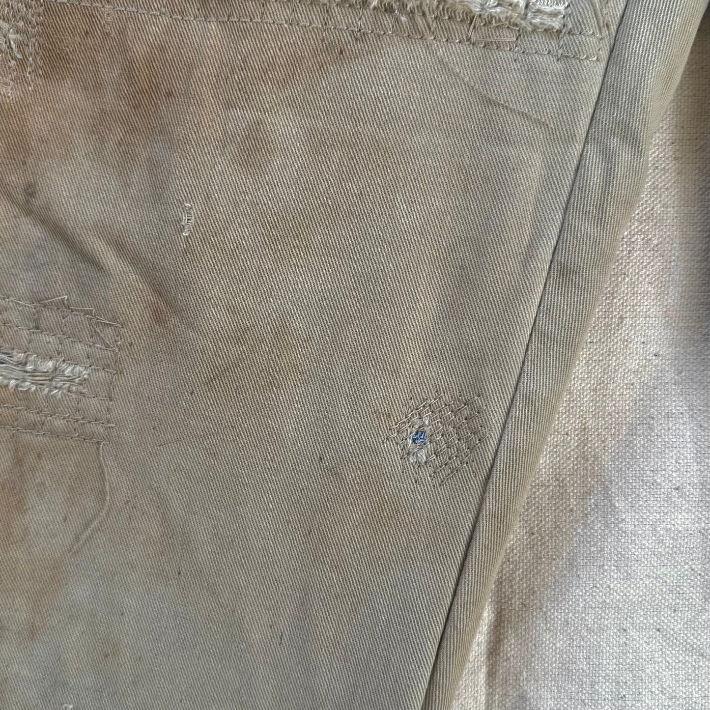 1950’s Montgomery Ward repaired work pants