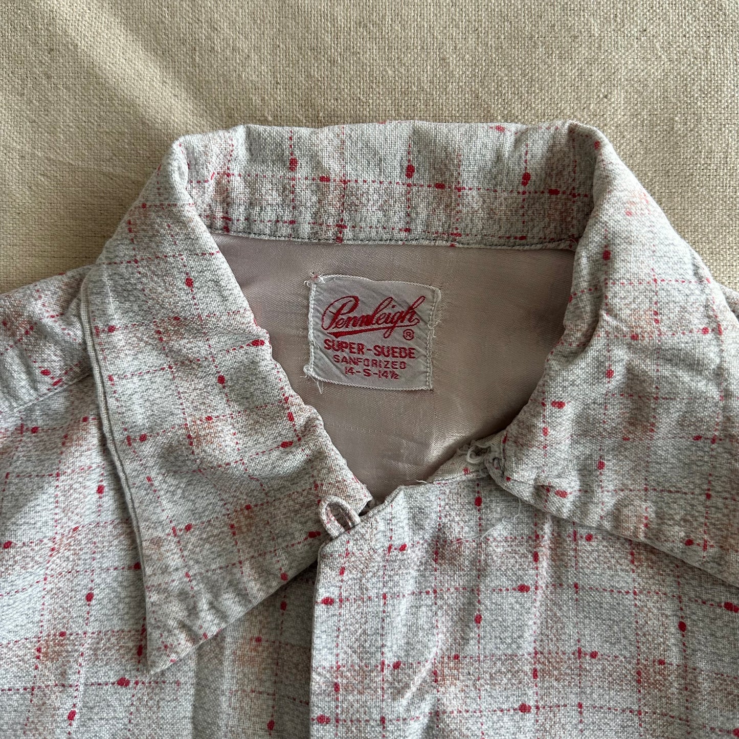 1950’s Pennleigh loop collar shirt