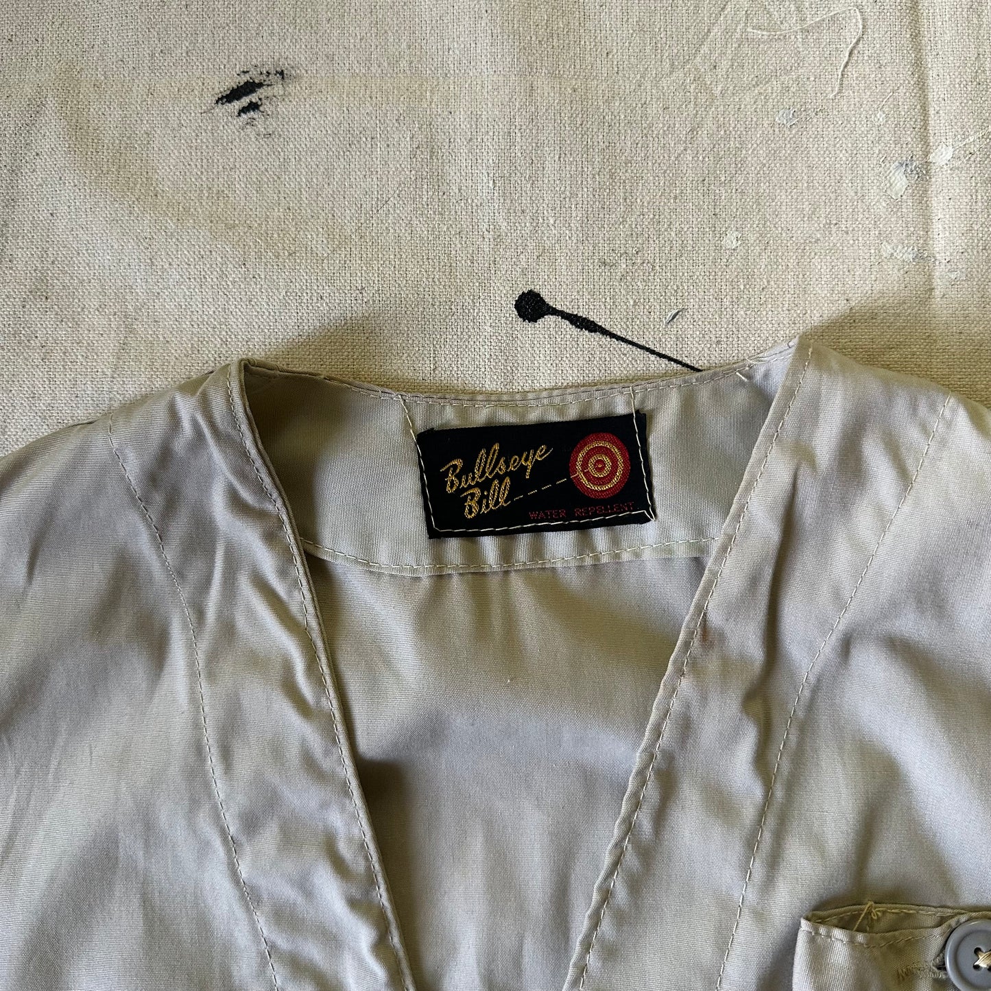1950’s Bullseye Bill fishing vest