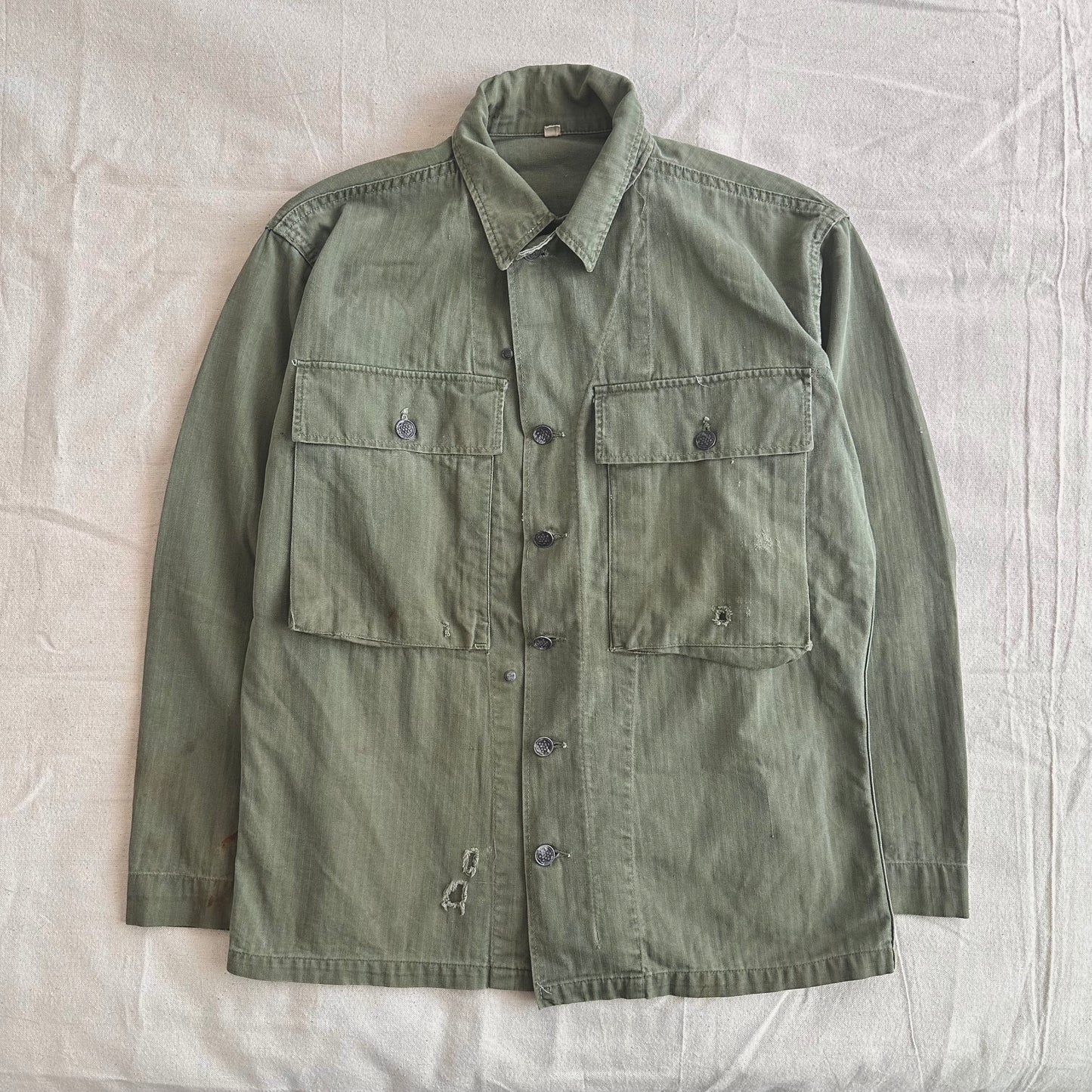 1940’s thrashed HBT 13 Star field jacket