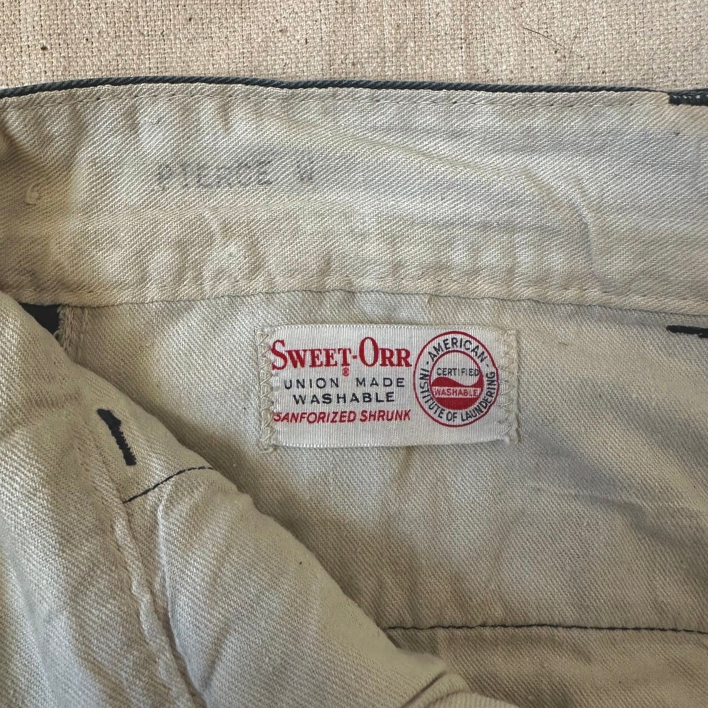 1950’s Sweet Orr work pants