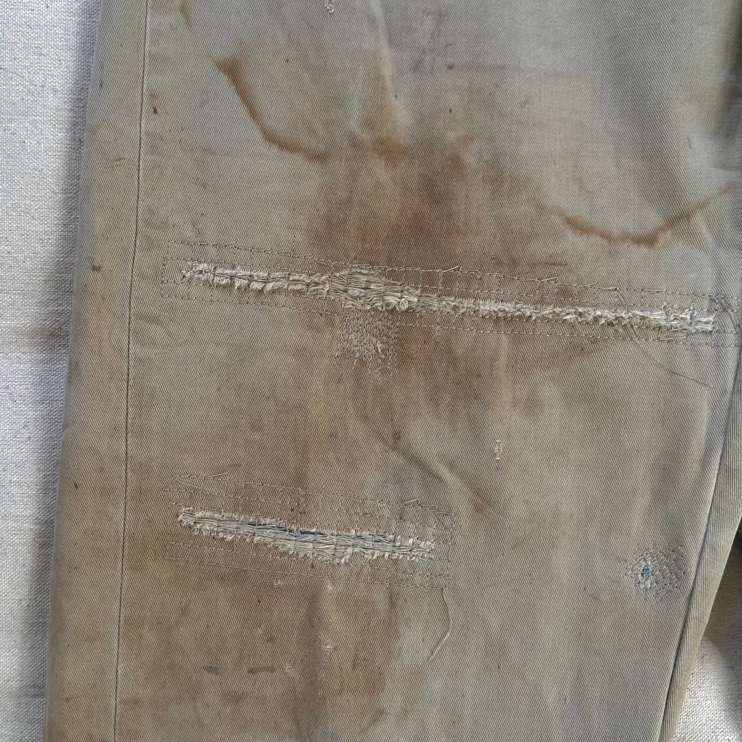 1950’s Montgomery Ward repaired work pants