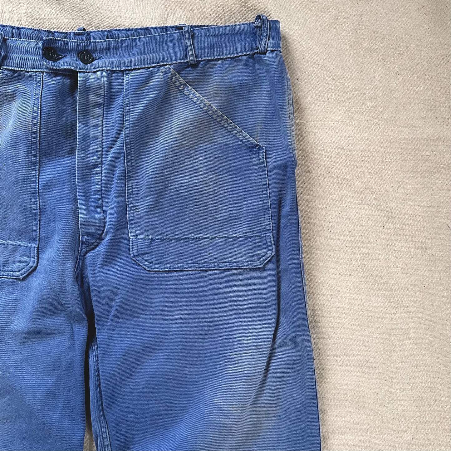 1960’s faded French moleskin work pants