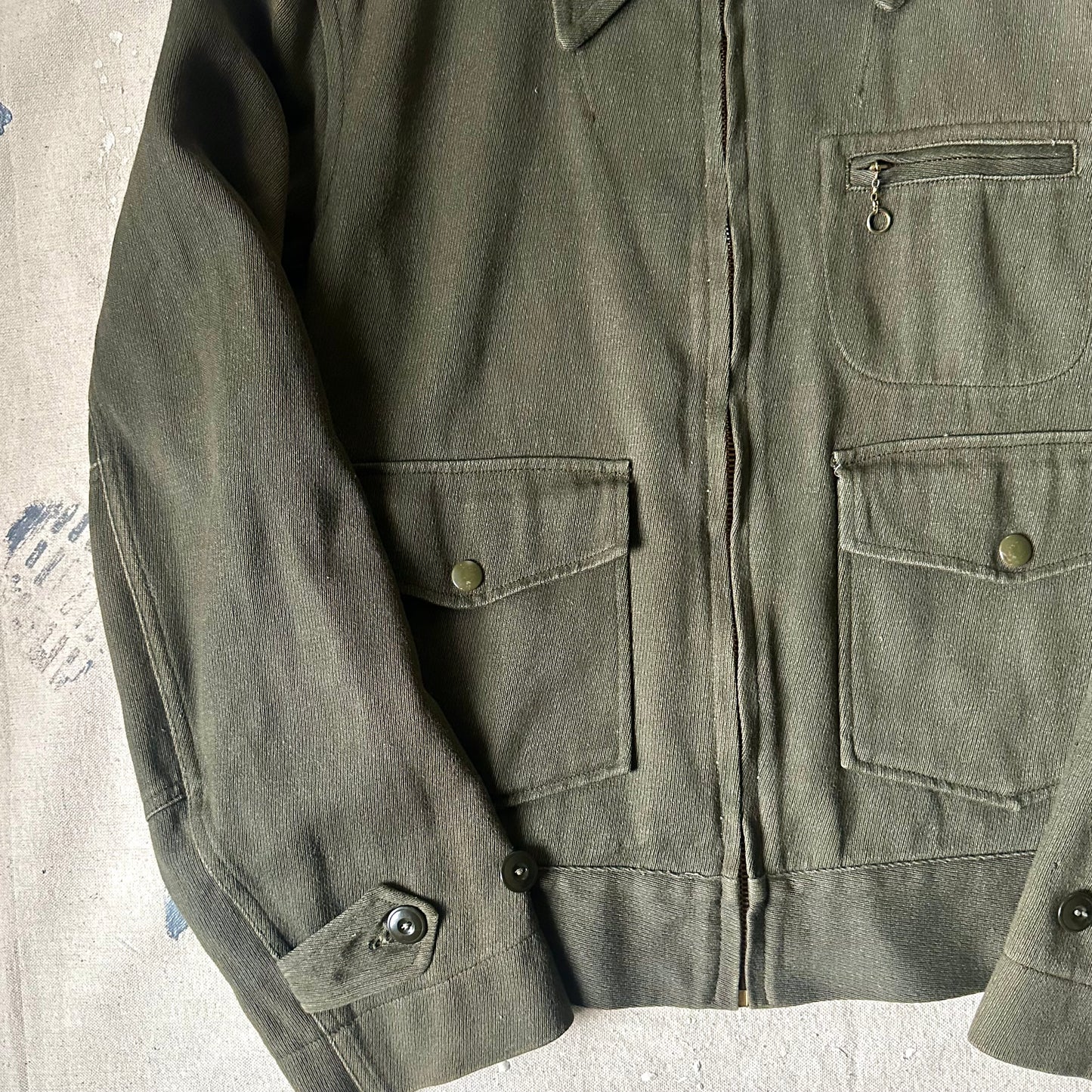 1950’s three pocket whipcord jacket