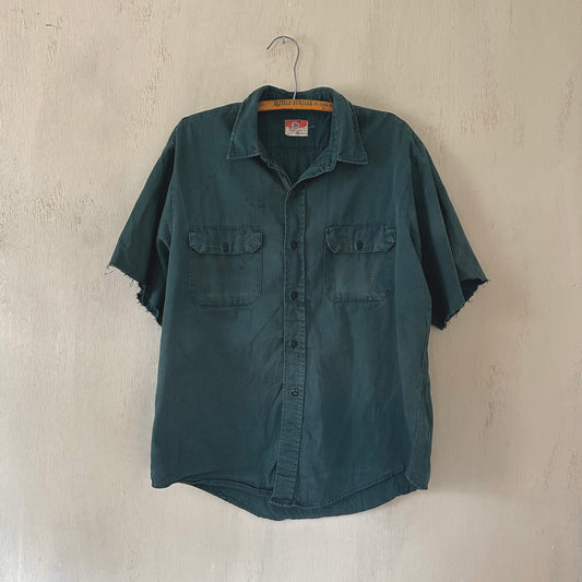 1960’s faded Big Mac cut off work shirt