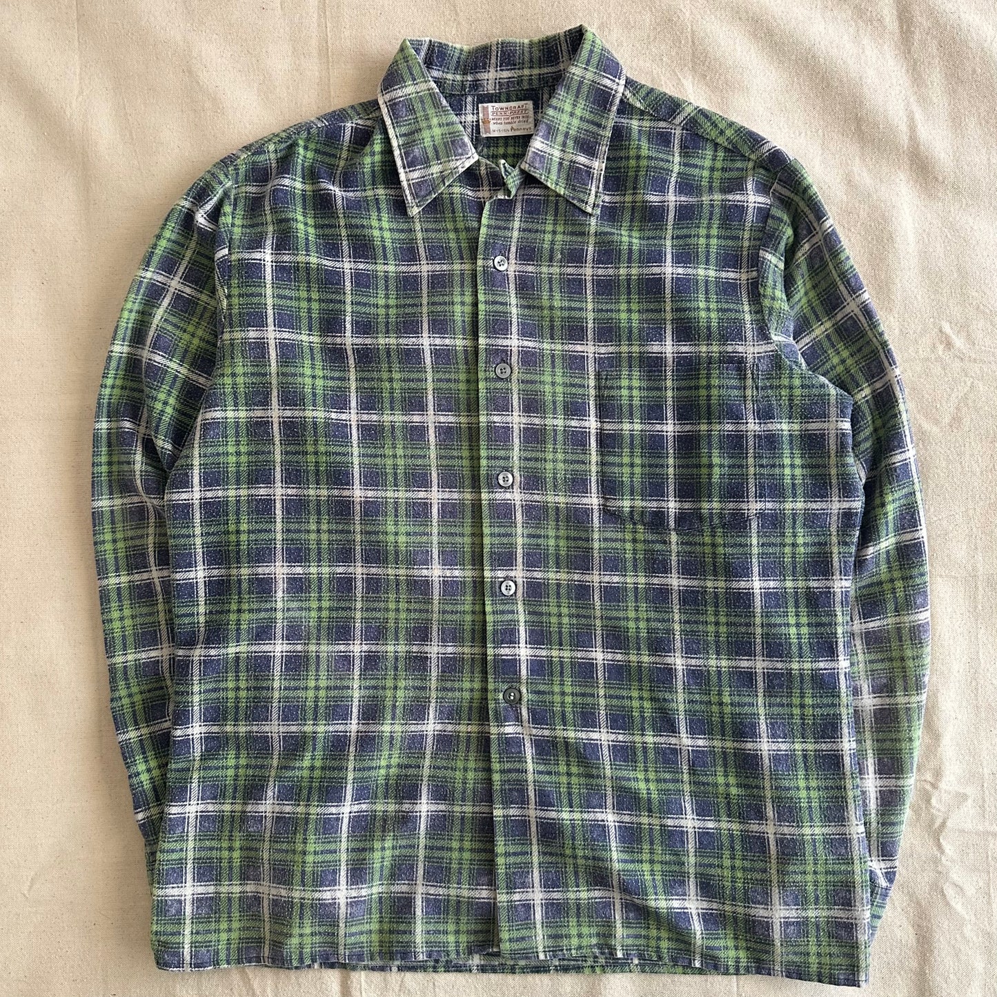 1970’s Towncraft Penn-Prest loop collar shirt