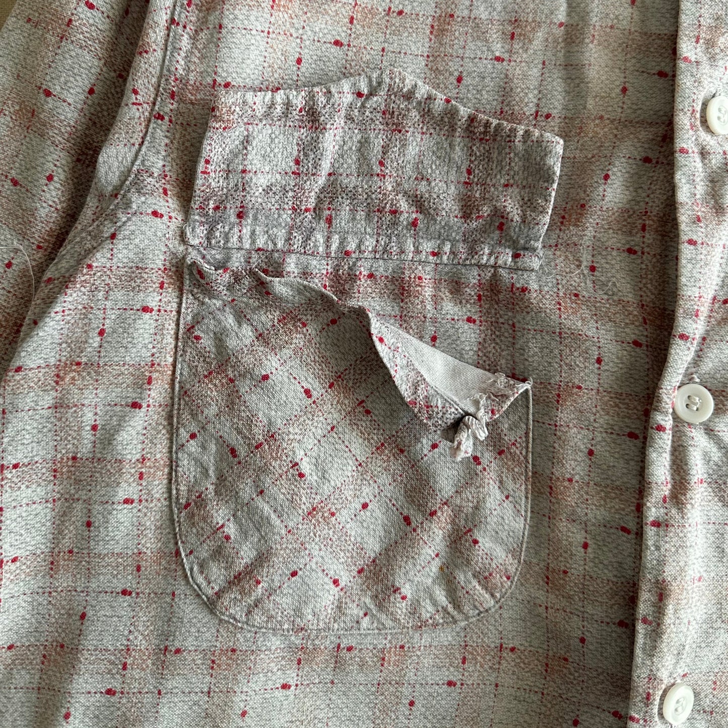 1950’s Pennleigh loop collar shirt